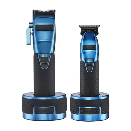 BaBylissPRO LimitedFX Boost+ Set - Blue Chrome #FXHOLPKCTB-BC