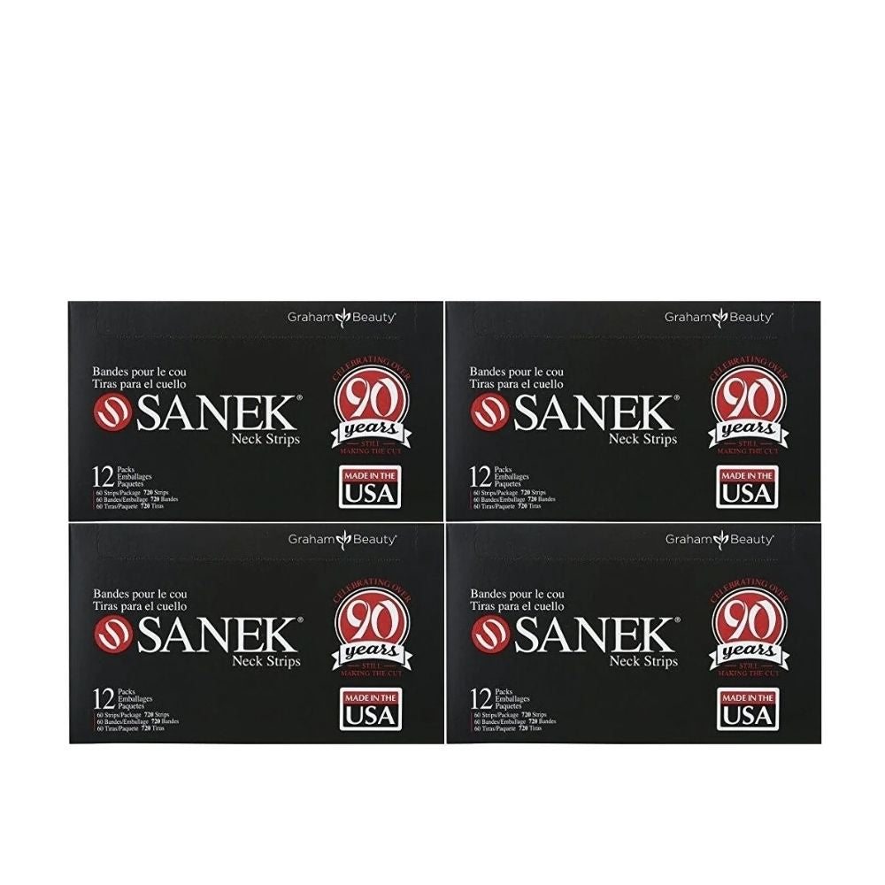 Sanek Neck Strips  2880 Strips - Pack of 4