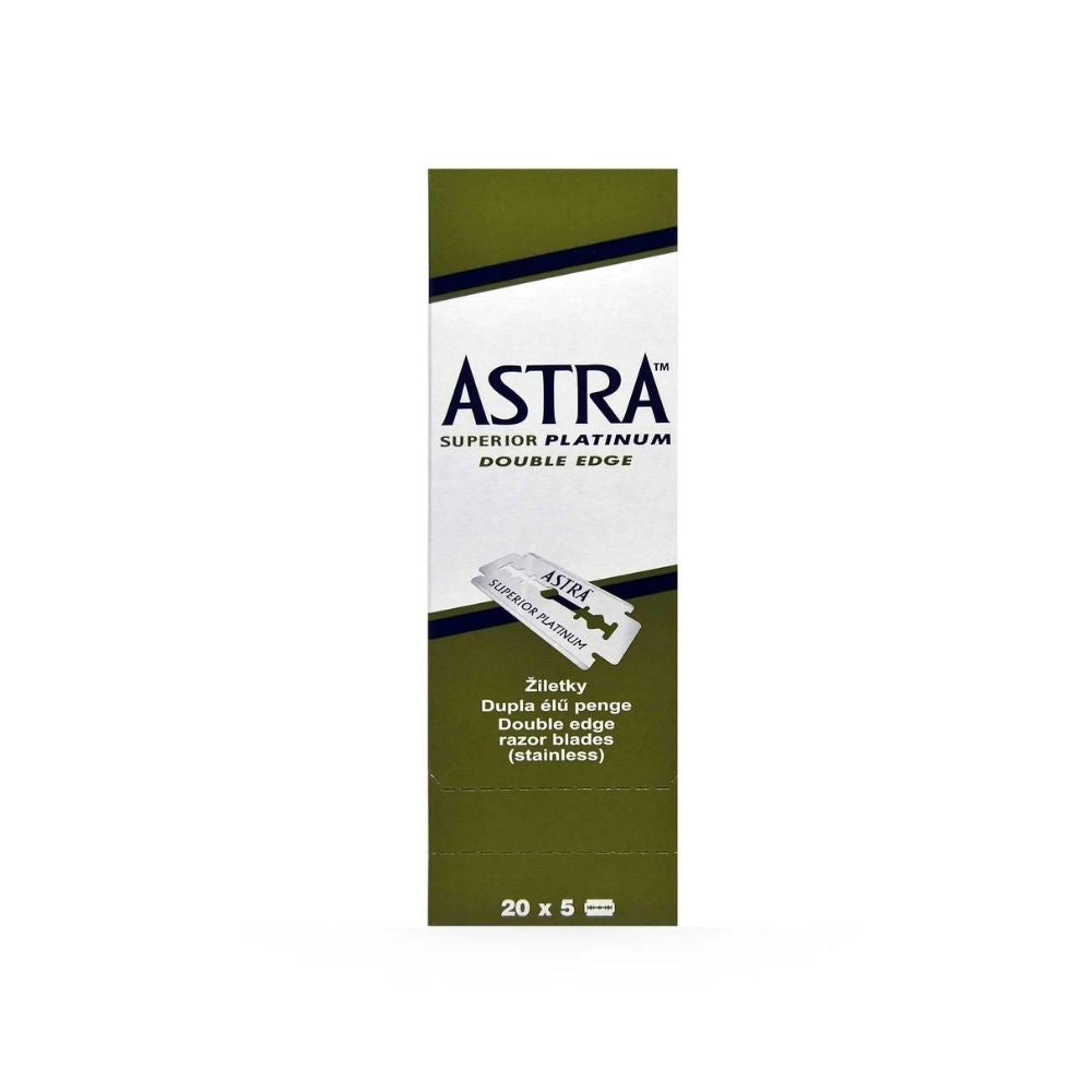 Astra Superior Platinum Double Edge Razor Blades