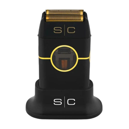 StyleCraft Instinct Metal Double Foil Shaver - Black #SC807B