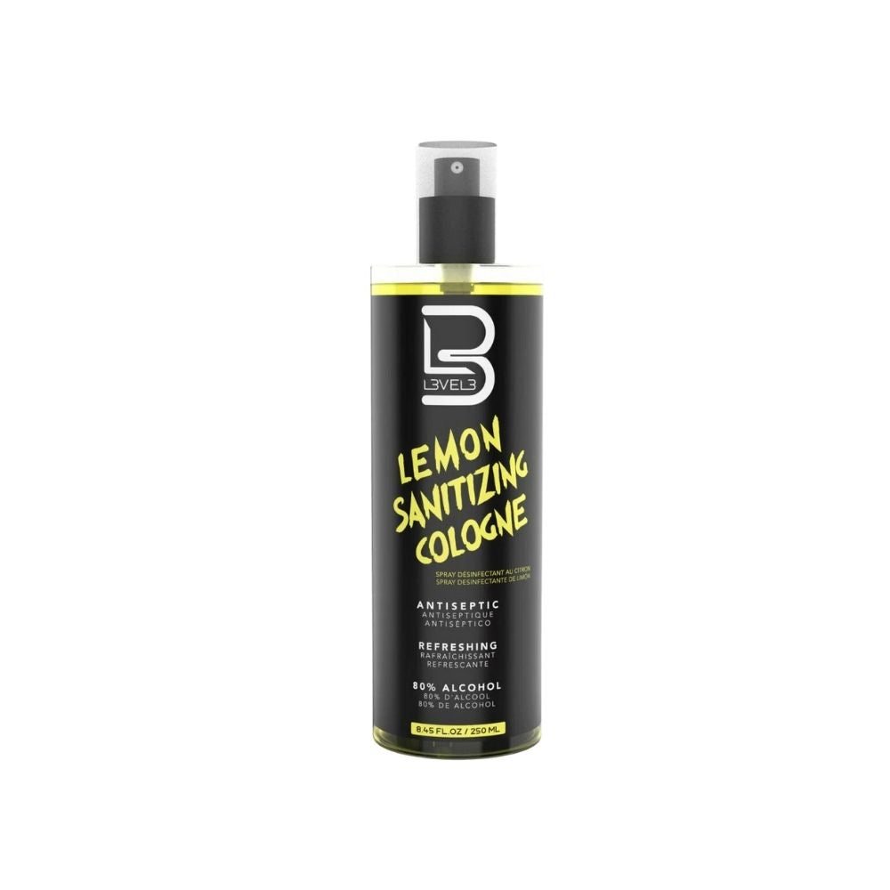L3VEL3 Lemon Sanitizing Cologne 8.45 oz