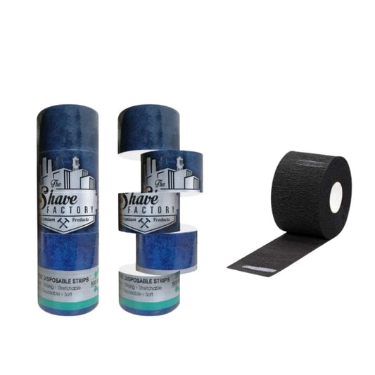 The Shave Factory Neck Strips - Black