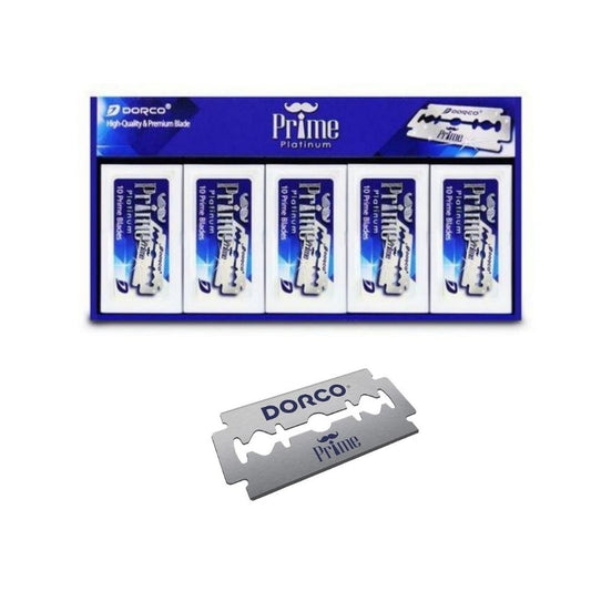 Dorco STP301 Prime Platinum Extra Double Edge Razor Blades