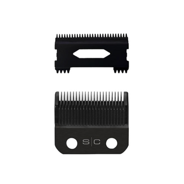 StyleCraft Black Diamond DLC Taper Blade + DLC Shallow Tooth 2.0 Cutter #SC539B