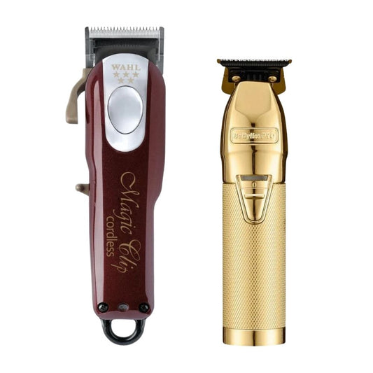 Wahl Magic Clip & BaBylissPRO GoldFX+ Trimmer Combo
