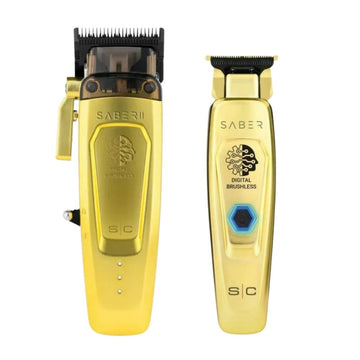 StyleCraft Gold Saber 2.0 Clipper & Trimmer Combo
