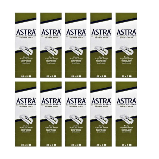 Astra Superior Platinum Double Edge Razor Blades