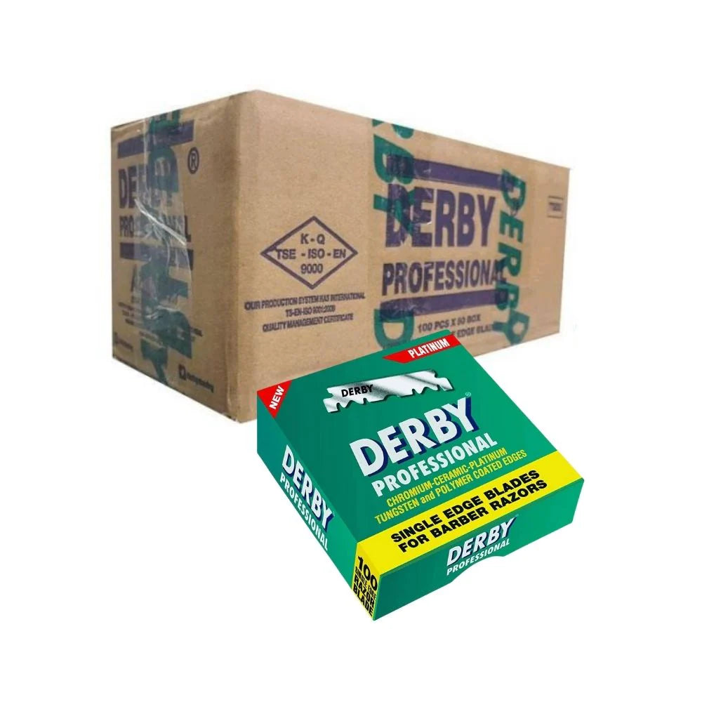 Derby Razor Barcode Derby Professional Single Edge Razor Blades