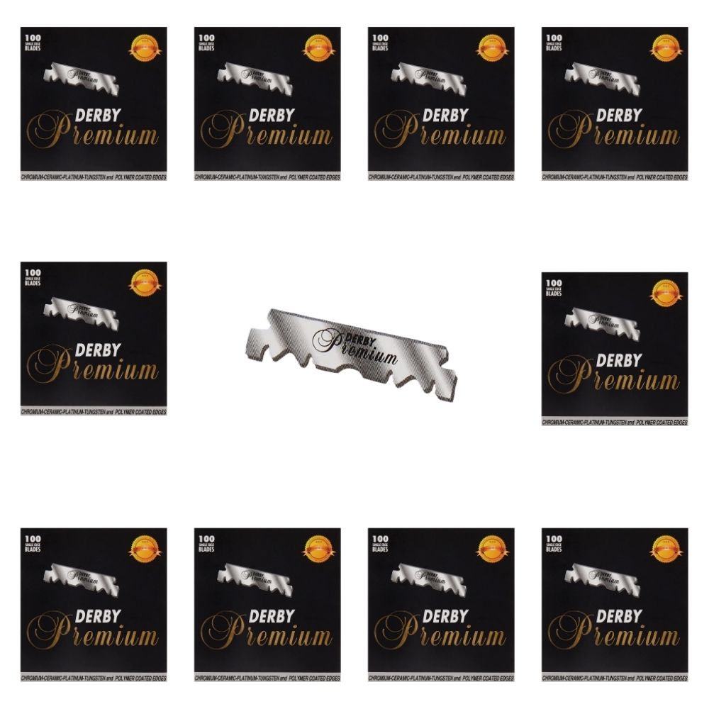 Derby Razor Barcode Derby Premium Single Edge Razor Blades | HaircutClippers